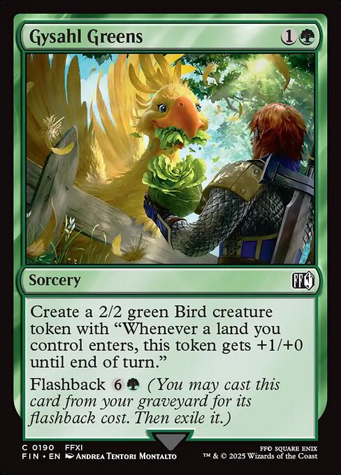 Gysahl Greens - FOIL
