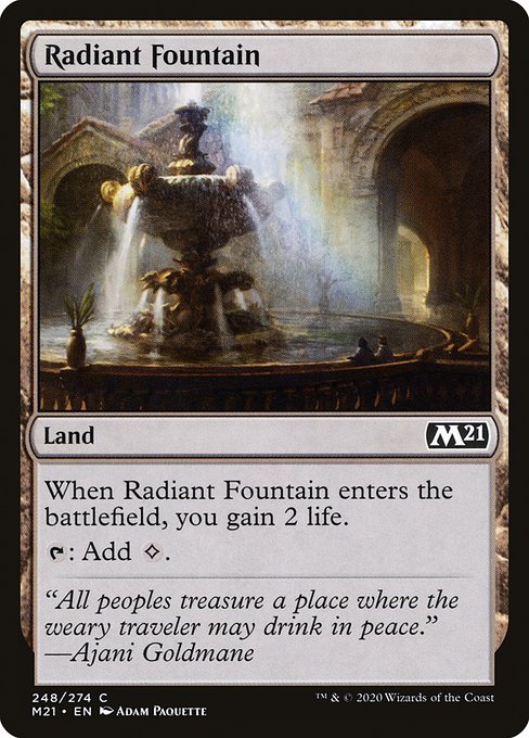 Radiant Fountain - FOIL