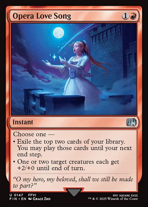 Opera Love Song - FOIL