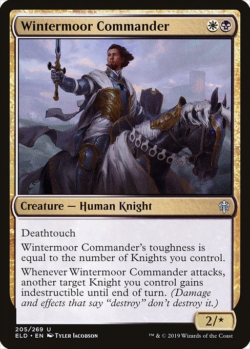 Wintermoor Commander - FOIL