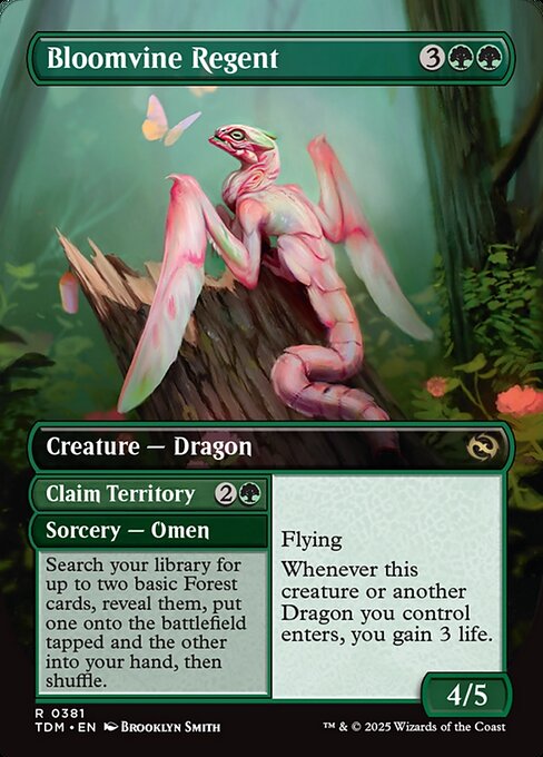 Bloomvine Regent // Claim Territory - FOIL