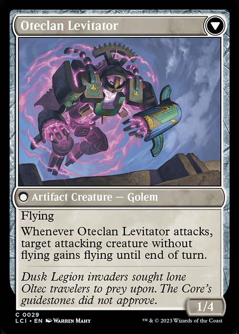 Oteclan Landmark // Oteclan Levitator - FOIL