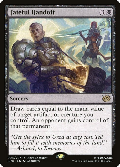 Fateful Handoff - FOIL