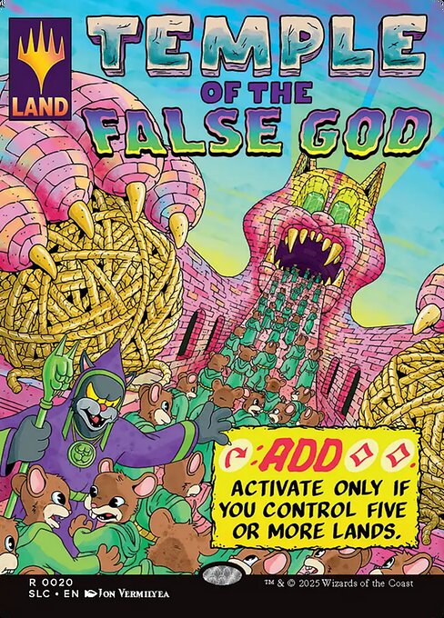 Temple of the False God