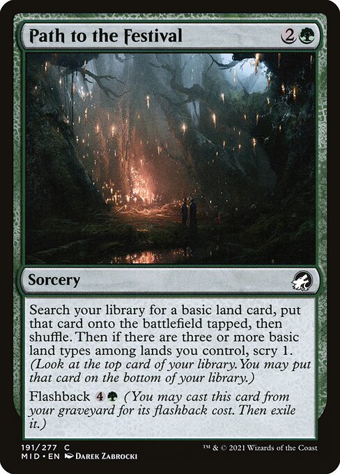 Path to the Festival - FOIL