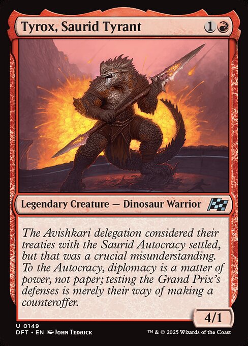 Tyrox, Saurid Tyrant - FOIL