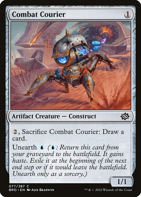 Combat Courier - FOIL