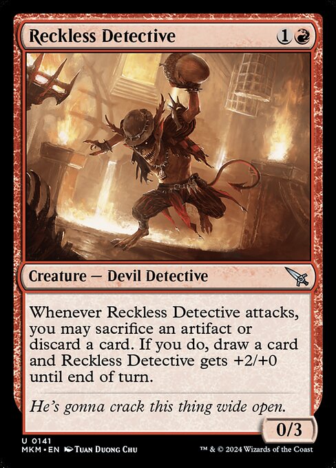 Reckless Detective - FOIL