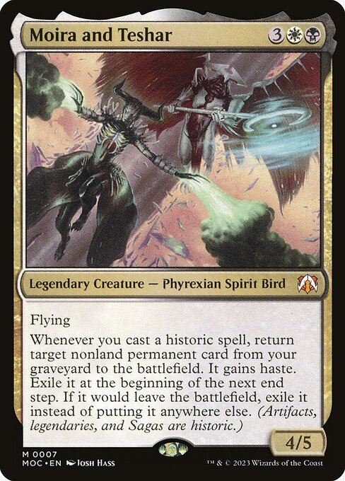 Moira and Teshar - FOIL