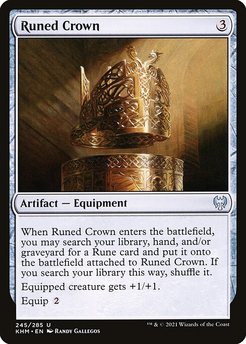 Runed Crown - FOIL