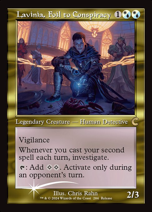 Lavinia, Foil to Conspiracy - FOIL