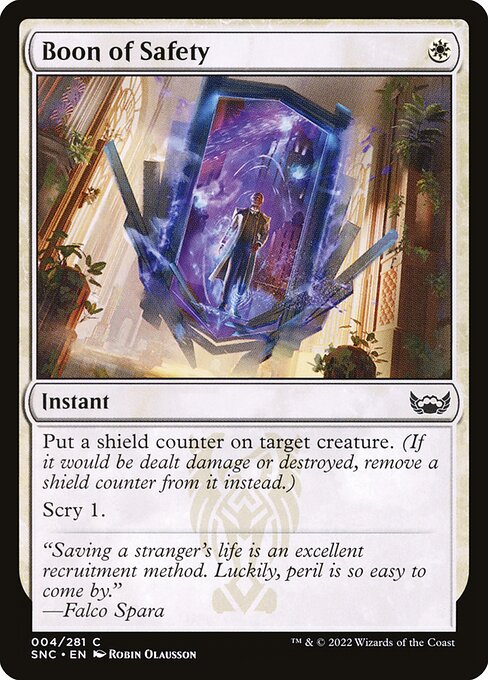 Boon of Safety - FOIL