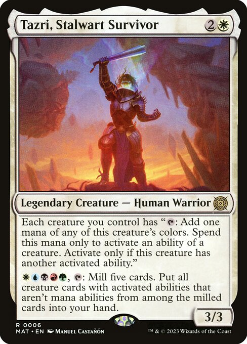 Tazri, Stalwart Survivor - FOIL
