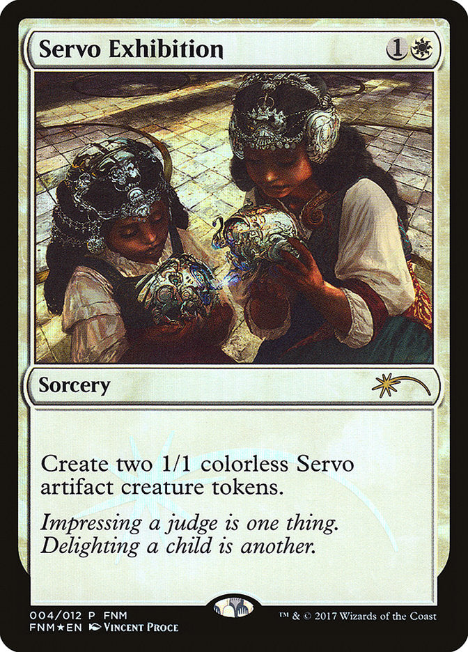 This Is An Image Of The Magic The Gathering Card Servo Exhibition From The Set Kaladesh - Designed By Artist Sara Winters