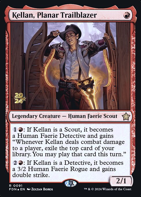 Kellan, Planar Trailblazer - FOIL