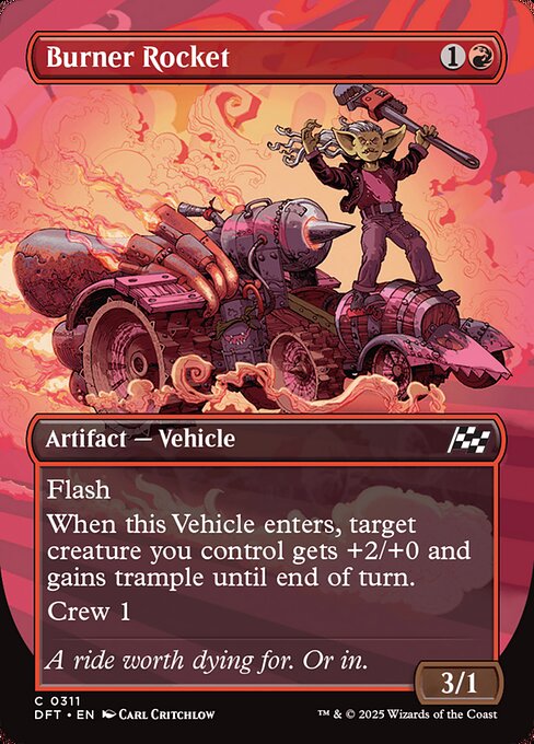 Burner Rocket - FOIL