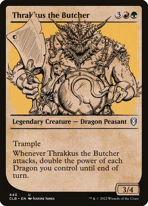 Thrakkus the Butcher - FOIL