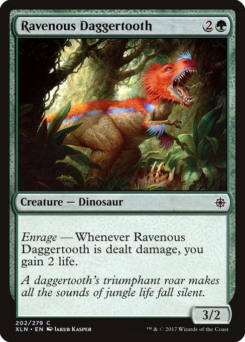 Ravenous Daggertooth - FOIL