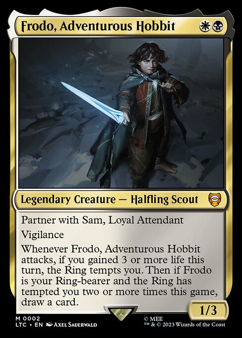 Frodo, Adventurous Hobbit - FOIL