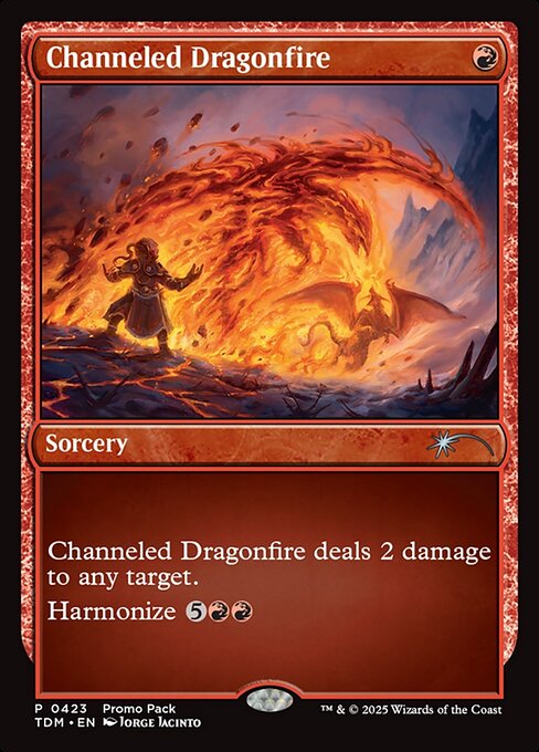 Channeled Dragonfire - FOIL