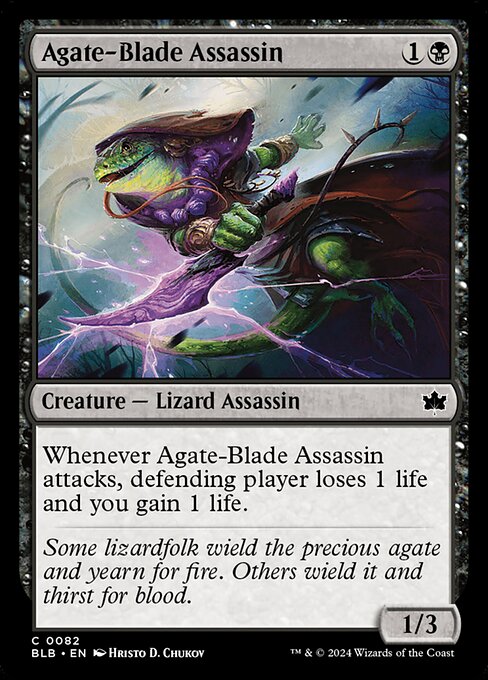Agate-Blade Assassin - FOIL