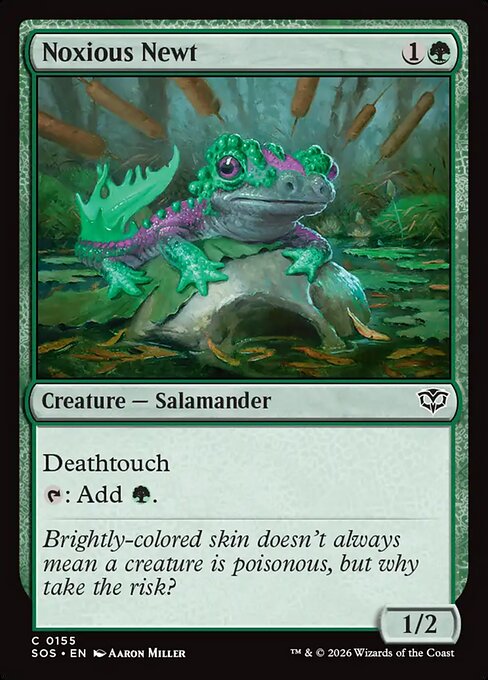 Noxious Newt - FOIL