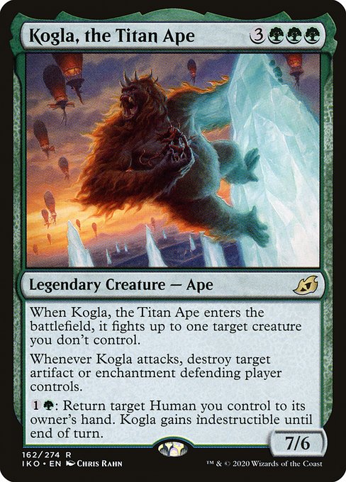 Kogla, the Titan Ape - FOIL