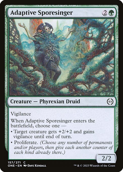 Adaptive Sporesinger - FOIL