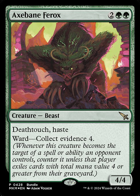 Axebane Ferox - FOIL