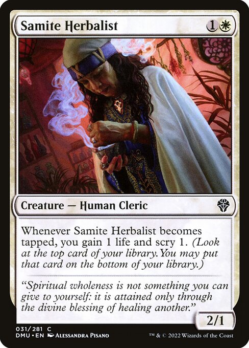 Samite Herbalist - FOIL