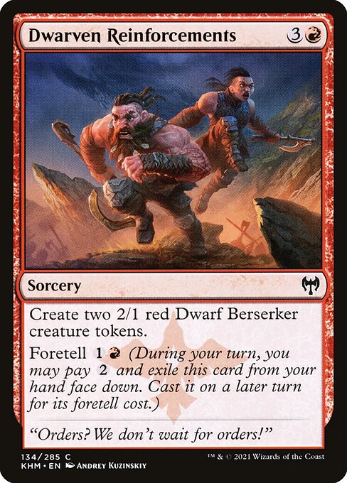 Dwarven Reinforcements - FOIL