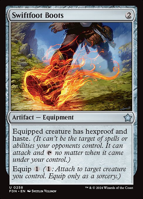 Swiftfoot Boots - FOIL