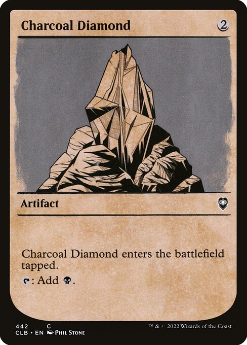 Charcoal Diamond - FOIL