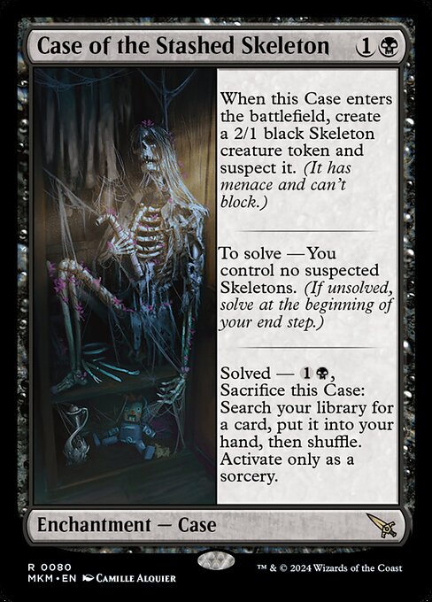 Case of the Stashed Skeleton - FOIL