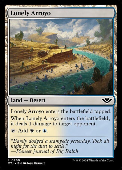 Lonely Arroyo - FOIL