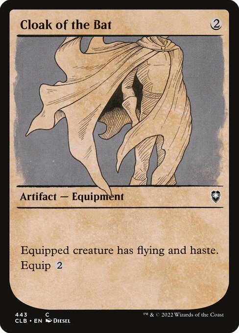 Cloak of the Bat - FOIL