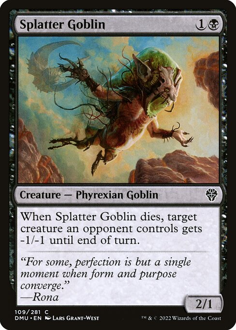 Splatter Goblin - FOIL