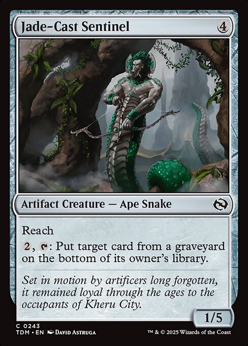 Jade-Cast Sentinel - FOIL