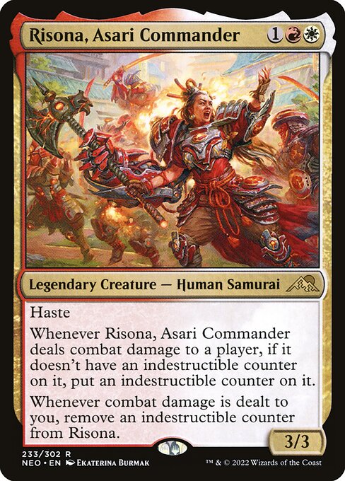 Risona, Asari Commander - FOIL