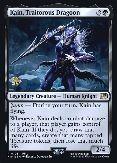 Kain, Traitorous Dragoon - FOIL