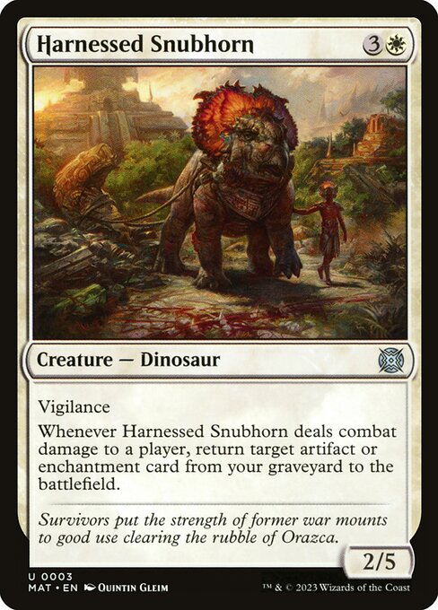 Harnessed Snubhorn - FOIL