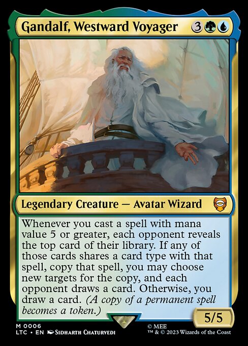 Gandalf, Westward Voyager - FOIL