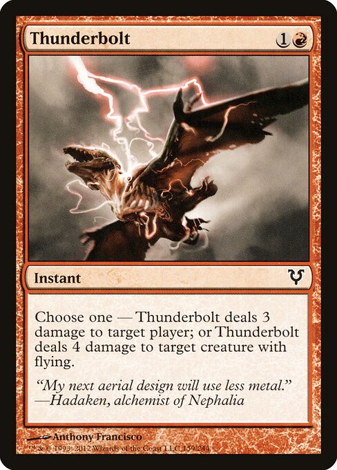 Thunderbolt - FOIL