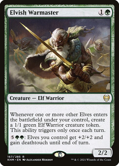 Elvish Warmaster - FOIL
