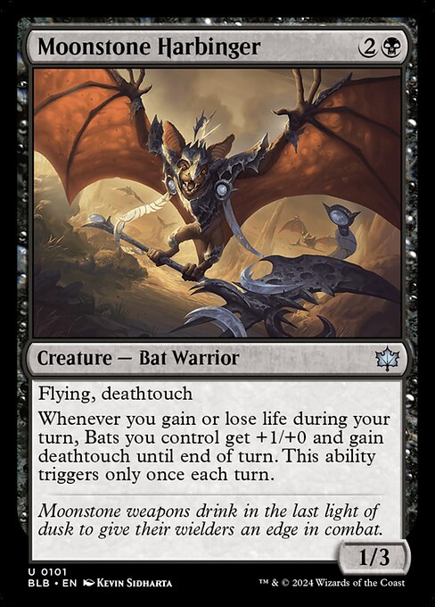 Moonstone Harbinger - FOIL