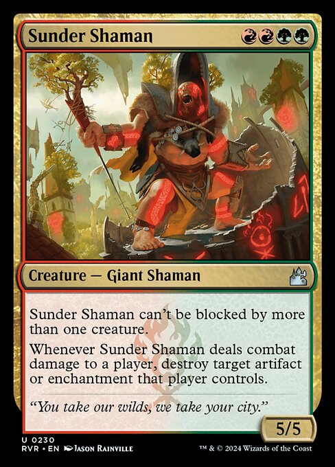 Sunder Shaman - FOIL