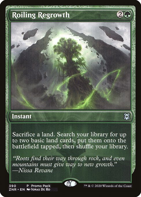Roiling Regrowth - FOIL