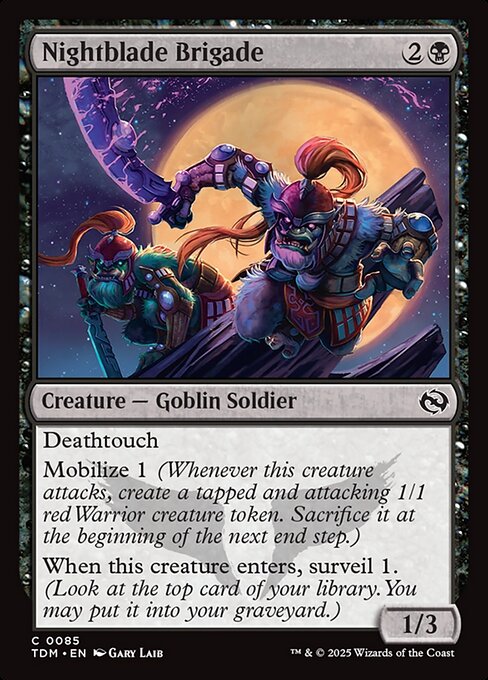 Nightblade Brigade - FOIL