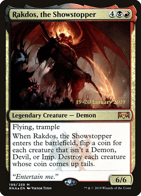 Rakdos, the Showstopper - FOIL