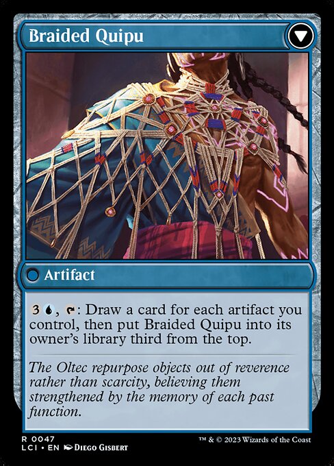 Braided Net // Braided Quipu - FOIL